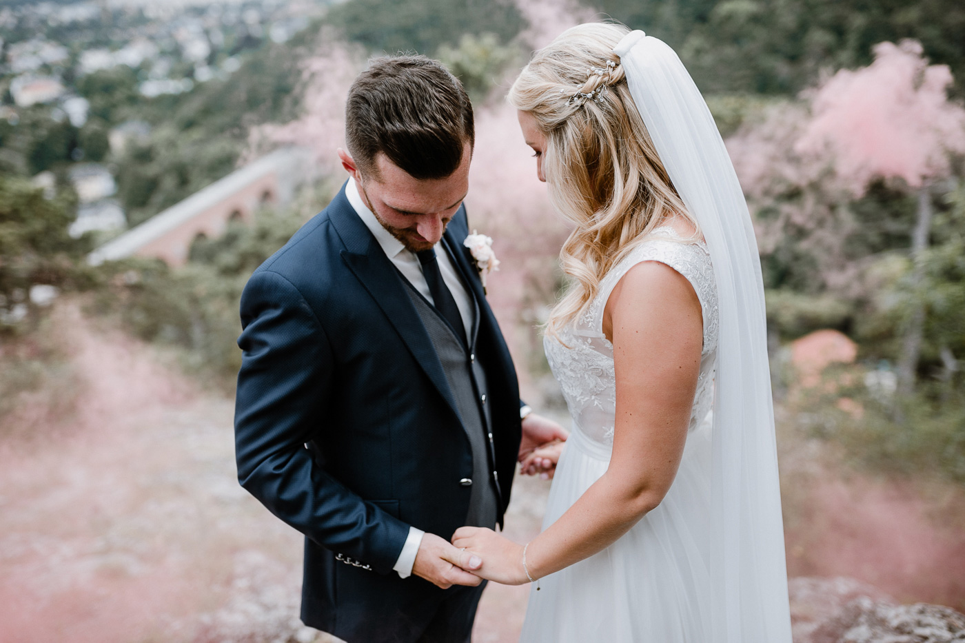 Romantische Hochzeit in Mödling